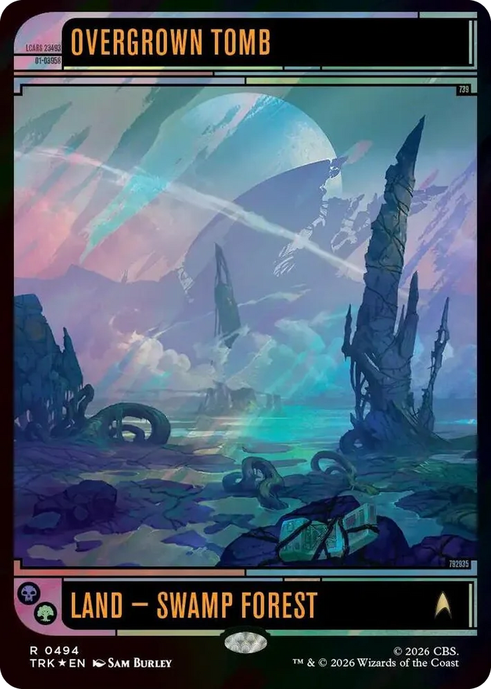 0494 Overgrown Tomb (Surge Foil) R Star Trek