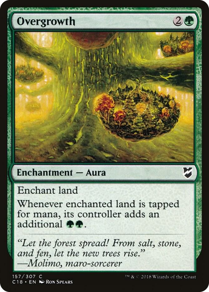 0157 Overgrowth C Commander 2018