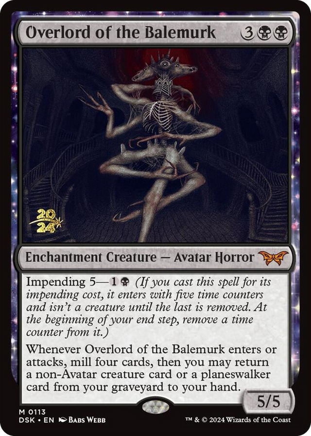 0113 Overlord of the Balemurk M Prerelease Cards