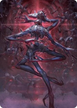 0047 Overlord of the Balemurk Art Card S Art Series: Duskmourn: House of Horror