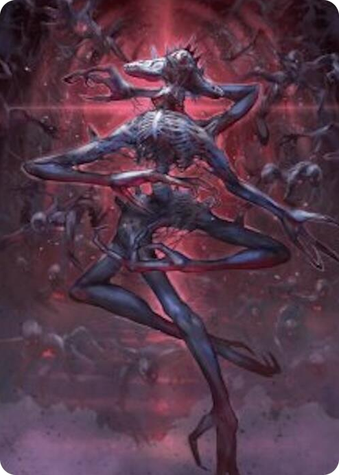 Overlord of the Balemurk Art Card #47 S - Art Series: Duskmourn: House of Horror Pokemon card