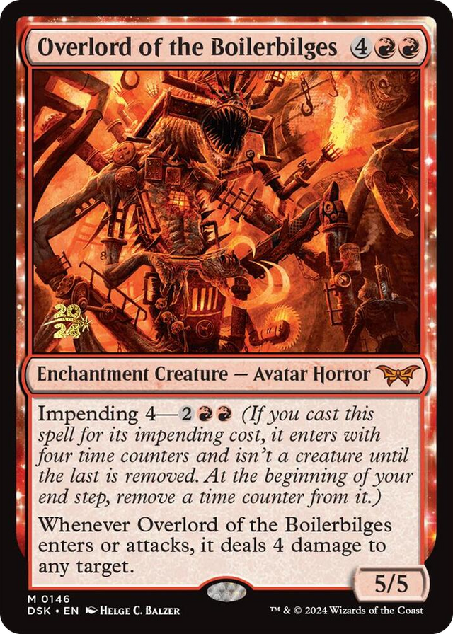 0146 Overlord of the Boilerbilges M Prerelease Cards