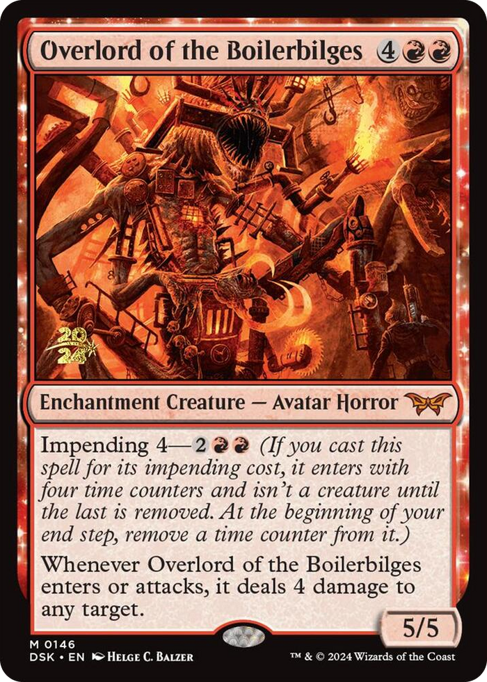 Overlord of the Boilerbilges #146 M - Prerelease Cards Pokemon card