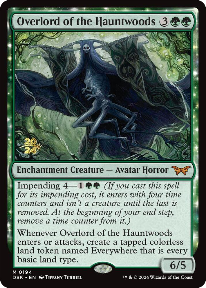 0194 Overlord of the Hauntwoods M Prerelease Cards