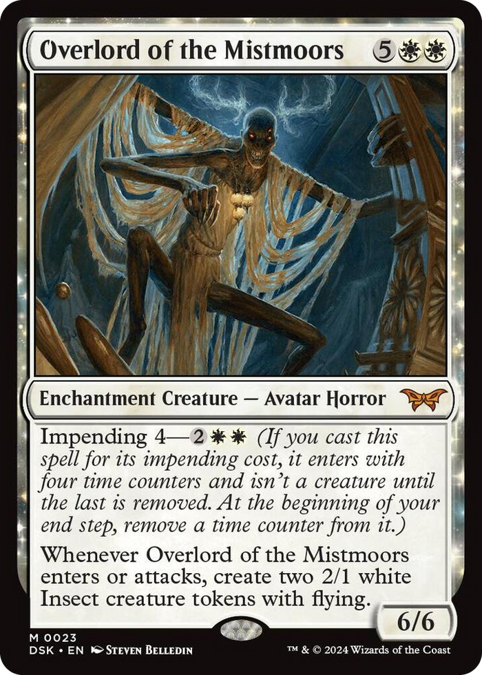 Overlord of the Mistmoors #23 M - Duskmourn: House of Horror Pokemon card