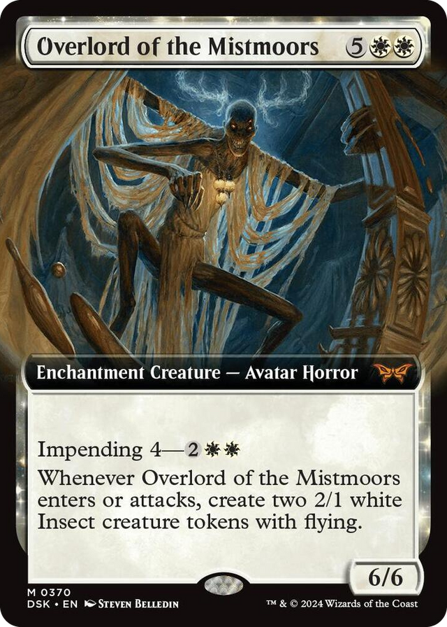 0370 Overlord of the Mistmoors (Extended Art) M Duskmourn: House of Horror