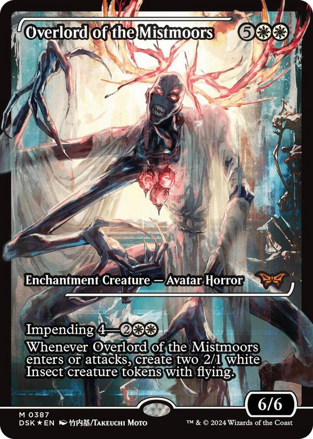 0387 Overlord of the Mistmoors (Showcase) M Duskmourn: House of Horror
