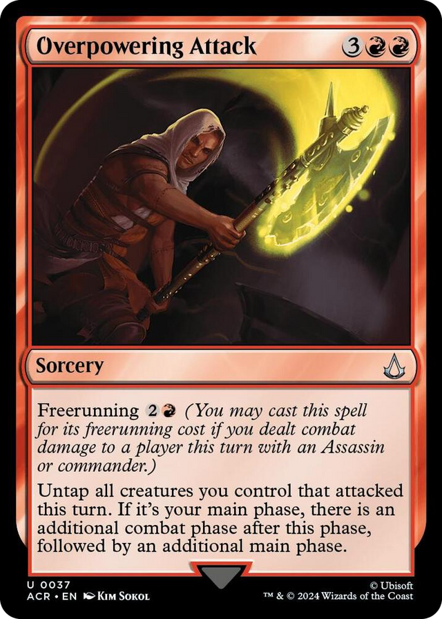 0037 Overpowering Attack U Universes Beyond: Assassin's Creed