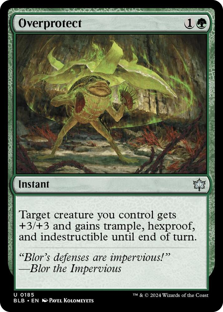 0185 Overprotect U Bloomburrow