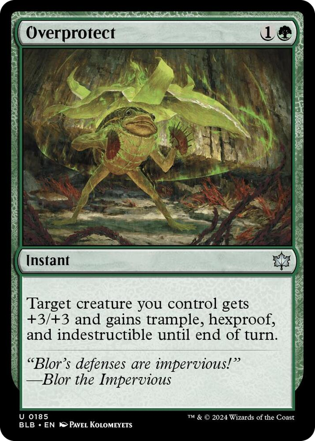 0185 Overprotect U Bloomburrow