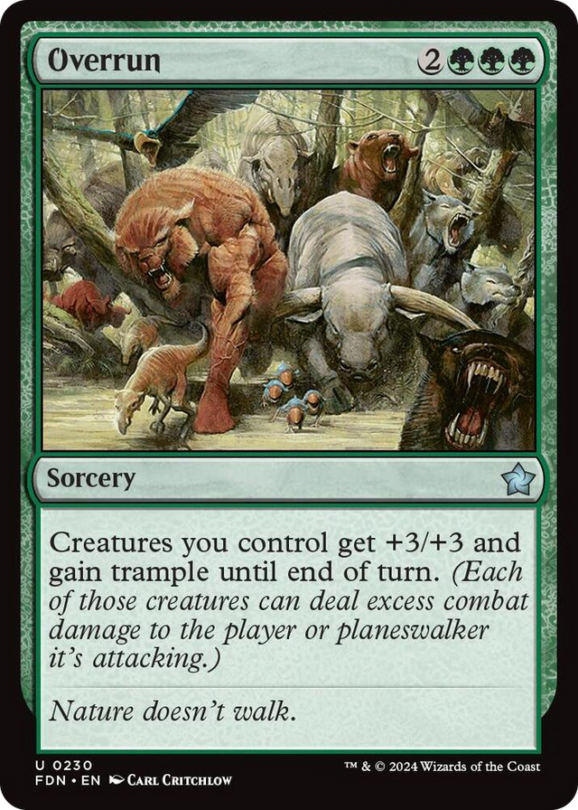 0230 Overrun U Foundations