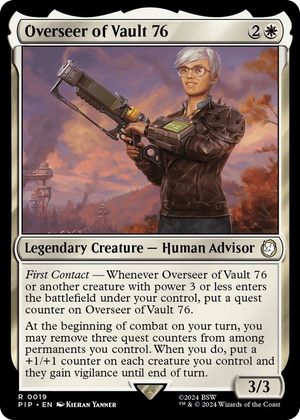 0019 Overseer of Vault 76 R Universes Beyond: Fallout