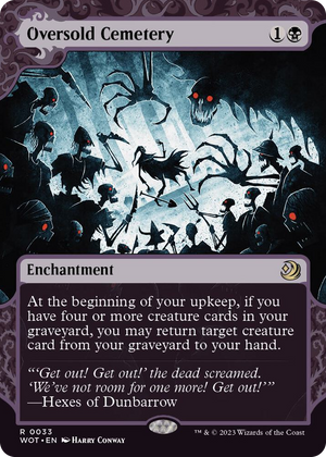 0033 Oversold Cemetery R Wilds of Eldraine: Enchanting Tales