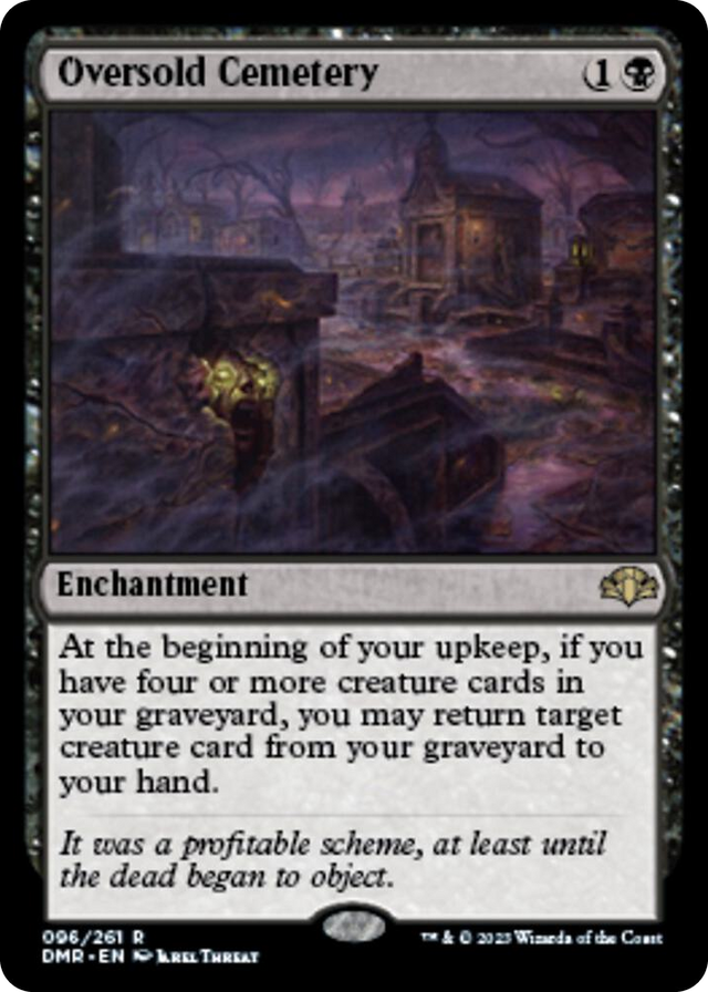 0096 Oversold Cemetery R Dominaria Remastered