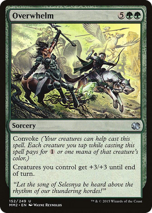 0152 Overwhelm U Modern Masters 2015