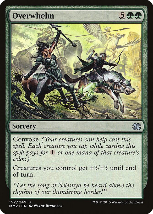 0152 Overwhelm U Modern Masters 2015