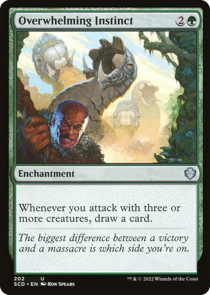 Overwhelming Instinct #202 U - Starter Commander Decks Pokemon card