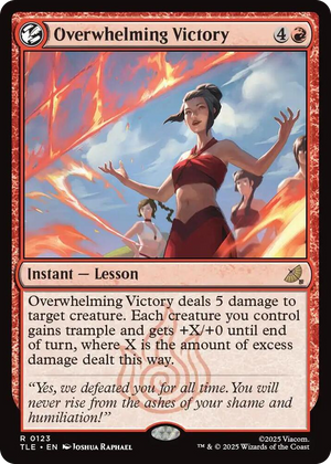 0123 Overwhelming Victory R The Last Airbender: Eternal-Legal
