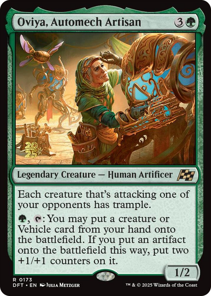 Oviya, Automech Artisan #173 R - Prerelease Cards Pokemon card