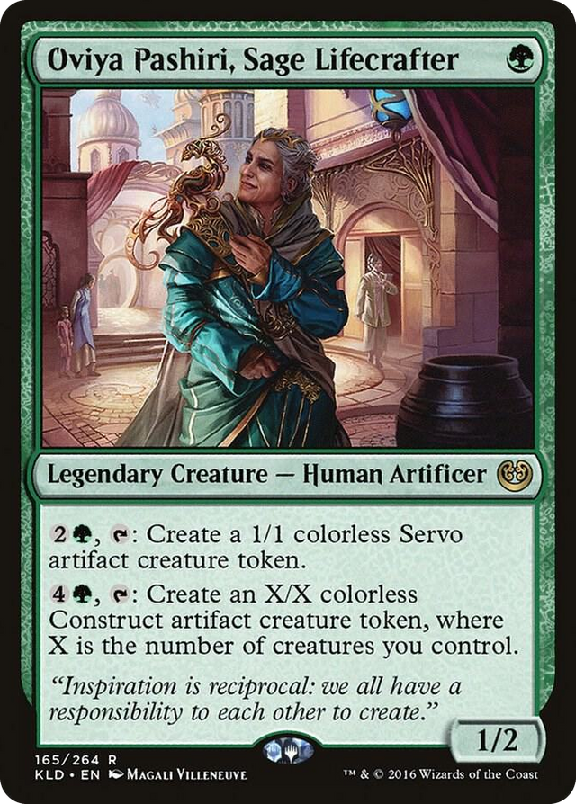 0165 Oviya Pashiri, Sage Lifecrafter R Kaladesh