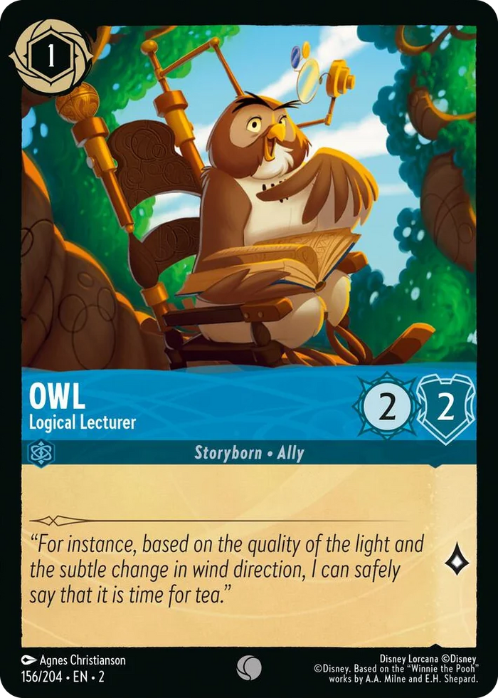 0156 Owl - Logical Lecturer Common Rise of the Floodborn