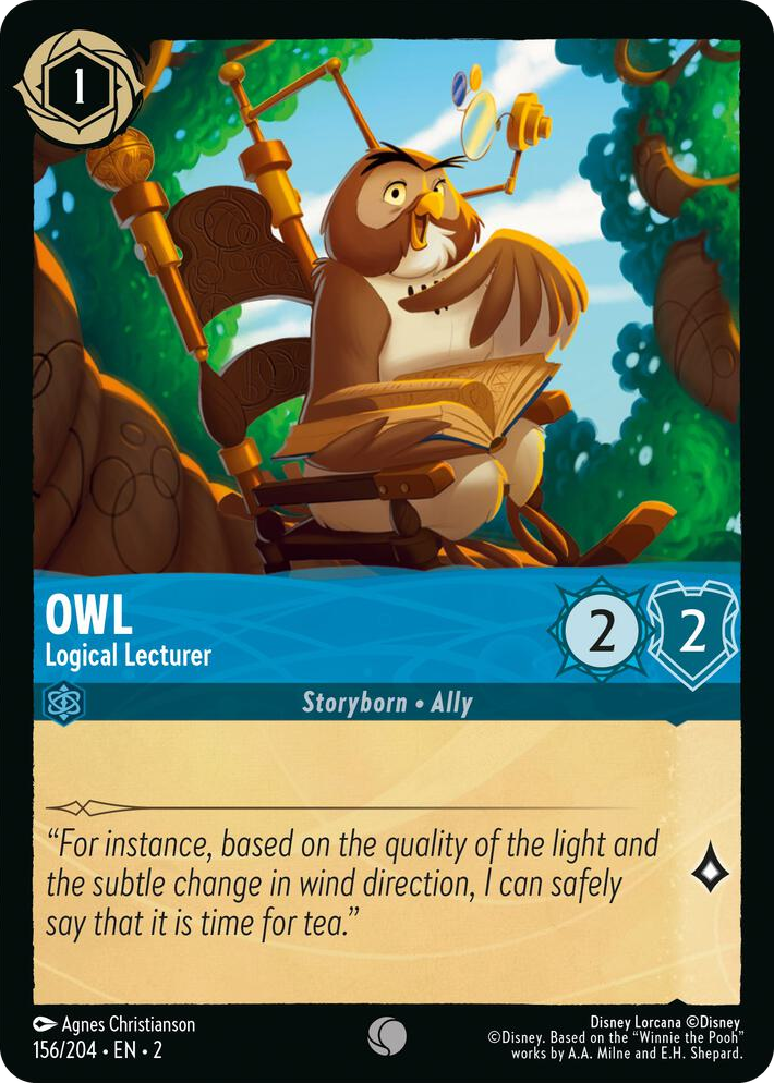 0156 Owl - Logical Lecturer Common Rise of the Floodborn