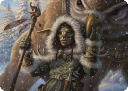 0035 Owlbear Shepherd Art Card S Art Series: Commander Legends: Battle for Baldur's Gate
