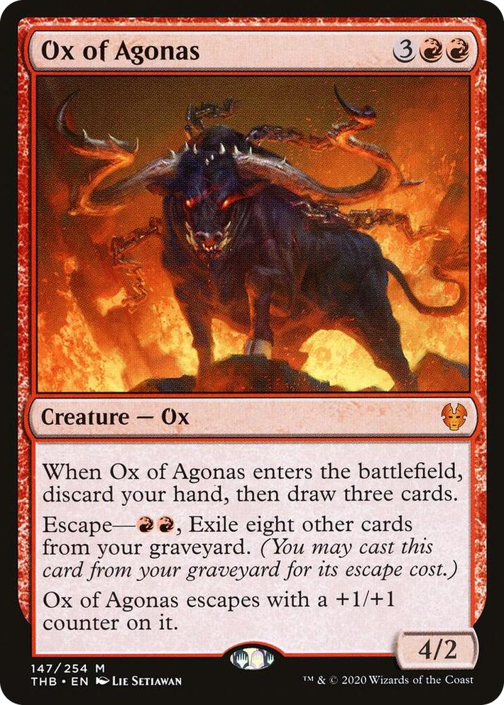 0147 Ox of Agonas M Theros Beyond Death