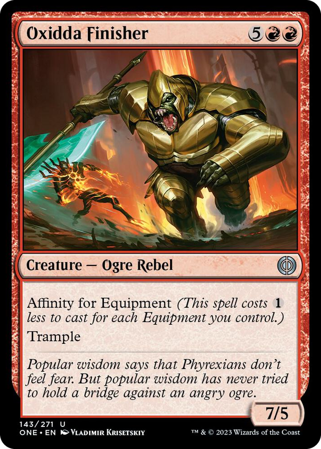 0143 Oxidda Finisher U Phyrexia: All Will Be One