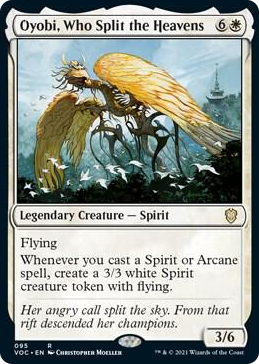 0095 Oyobi, Who Split the Heavens R Commander: Innistrad: Crimson Vow