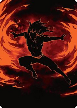 0039 Ozai, the Phoenix King Art Card S Art Series: Avatar: The Last Airbender