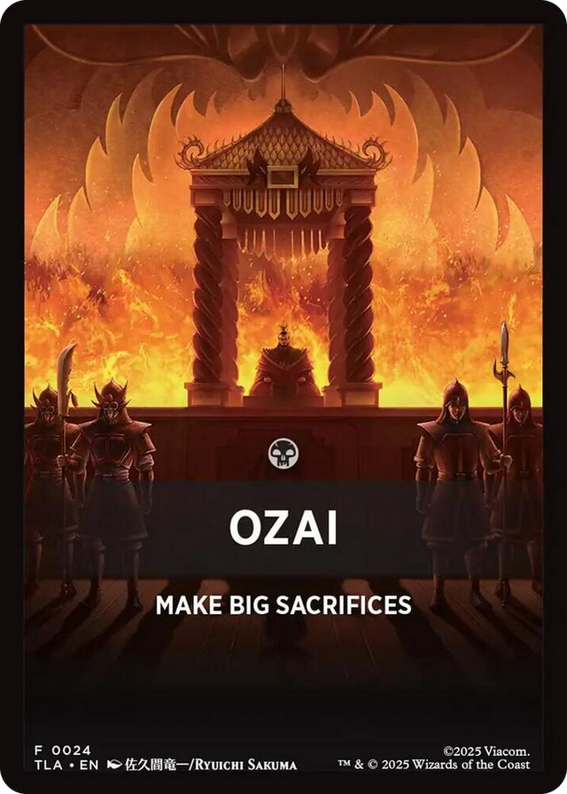 0024 Ozai Theme Card T The Last Airbender