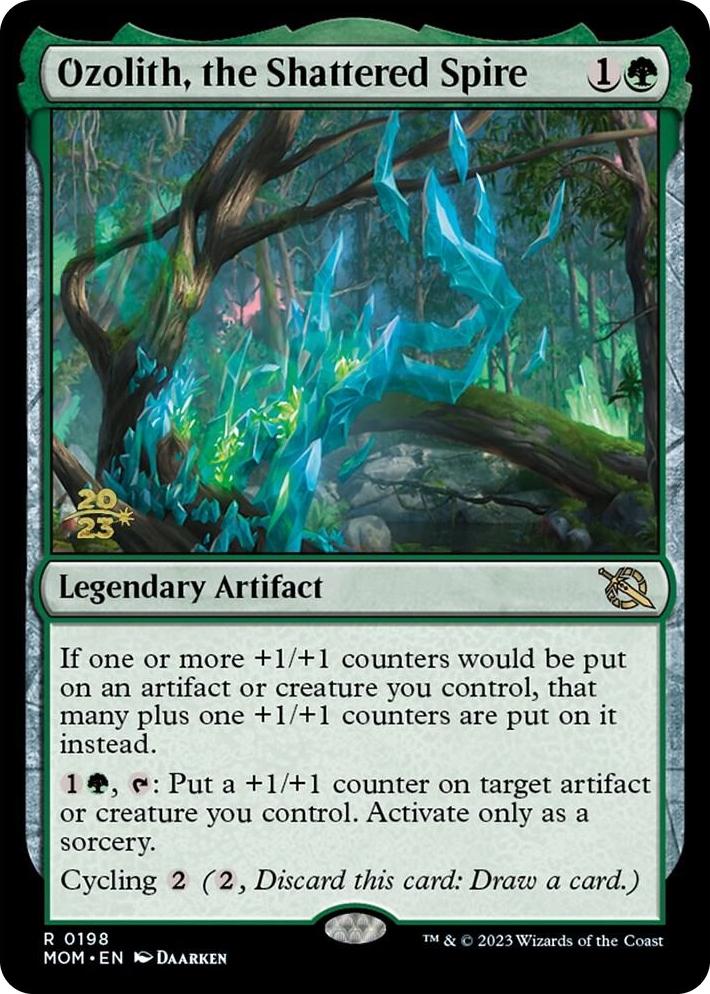 0198 Ozolith, the Shattered Spire R Prerelease Cards