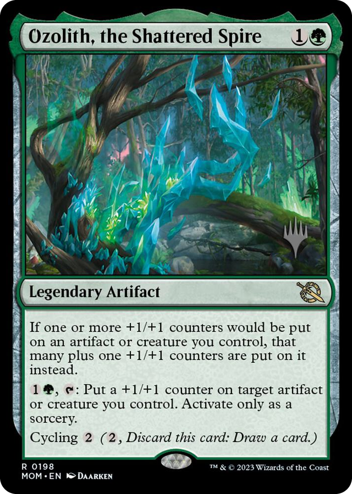 0198 Ozolith, the Shattered Spire R Promo Pack: March of the Machine