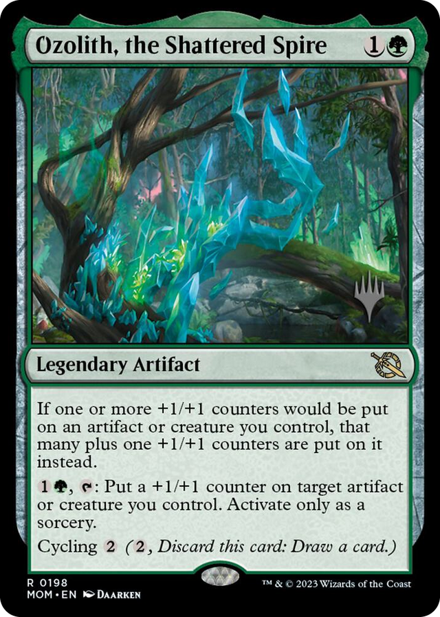 0198 Ozolith, the Shattered Spire R Promo Pack: March of the Machine