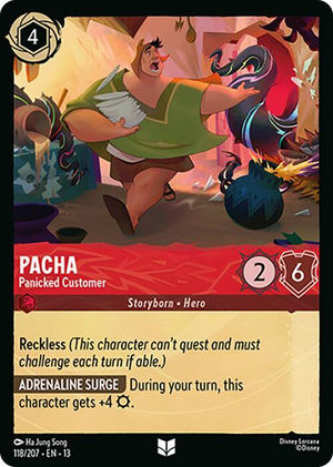 0118 Pacha - Panicked Customer Uncommon Attack of the Vine!