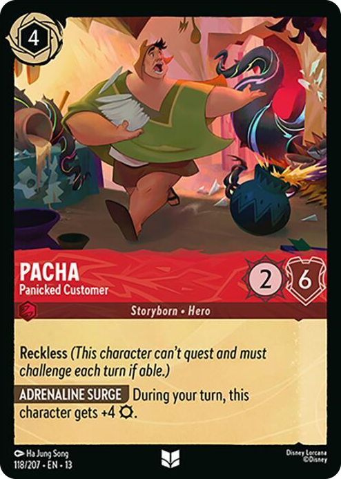 0118 Pacha - Panicked Customer Uncommon Attack of the Vine!