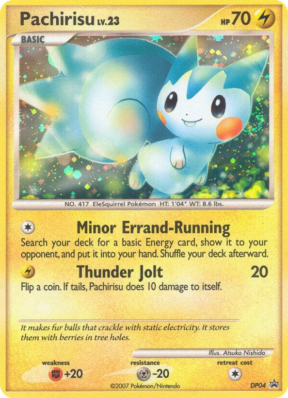 DP004 Pachirisu - DP04 Promo Diamond and Pearl Promos