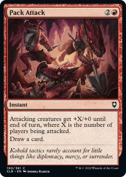 0190 Pack Attack C Commander Legends: Battle for Baldur's Gate