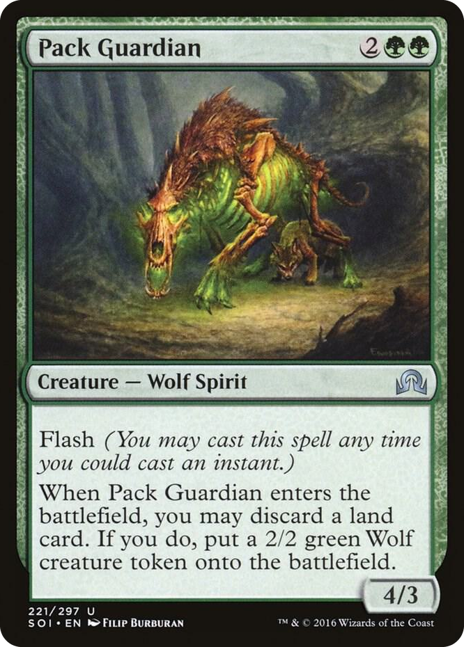 Pack Guardian #221 U - Shadows over Innistrad Pokemon card
