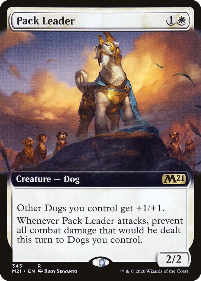 0345 Pack Leader (Extended Art) R Core Set 2021