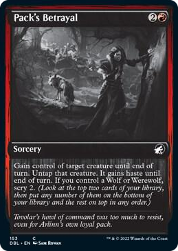0153 Pack's Betrayal C Innistrad: Double Feature