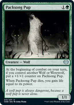 0213 Packsong Pup U Innistrad: Crimson Vow