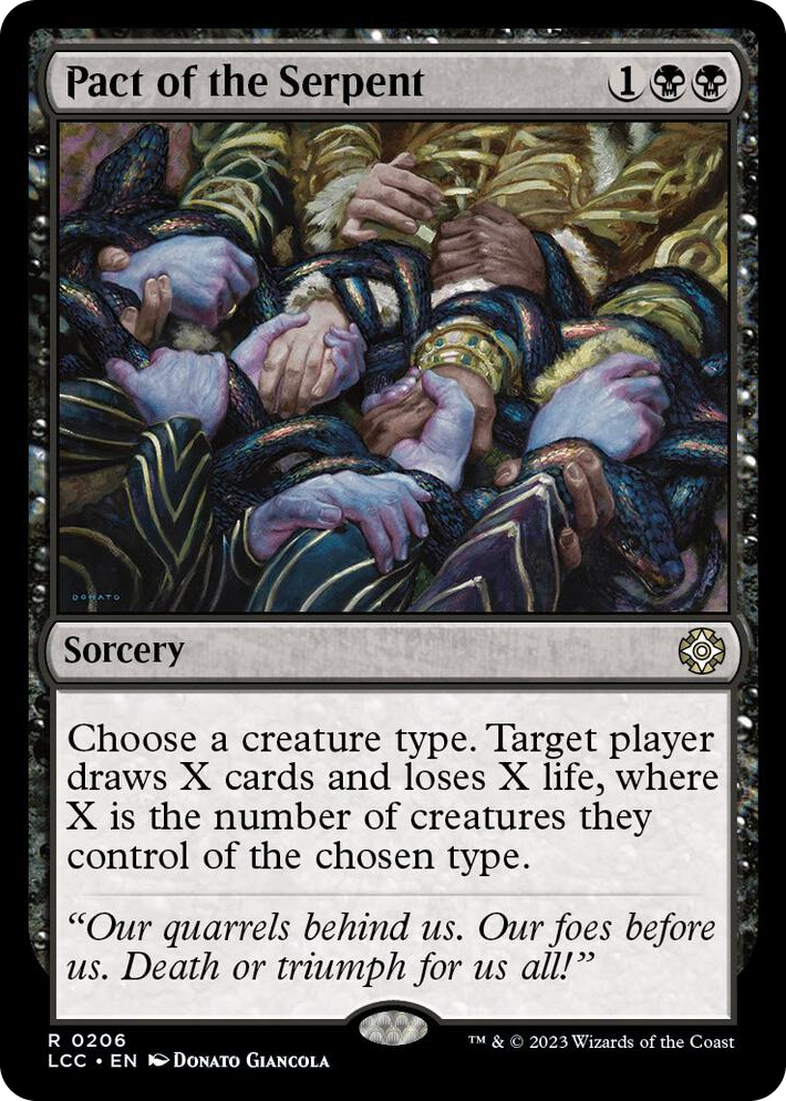0206 Pact of the Serpent R Commander: The Lost Caverns of Ixalan