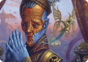 0008 Padeem, Consul of Innovation Art Card S Art Series: Commander Masters
