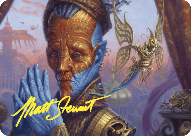 0008 Padeem, Consul of Innovation Art Card (Gold-Stamped Signature) S Art Series: Commander Masters