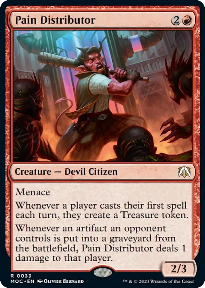 0033 Pain Distributor R Commander: March of the Machine