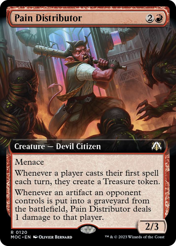 0120 Pain Distributor (Extended Art) R Commander: March of the Machine