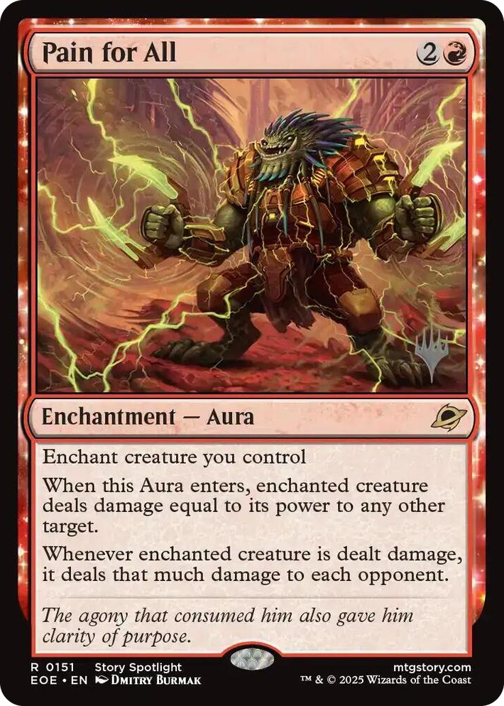0151 Pain for All R Promo Pack: Edge of Eternities