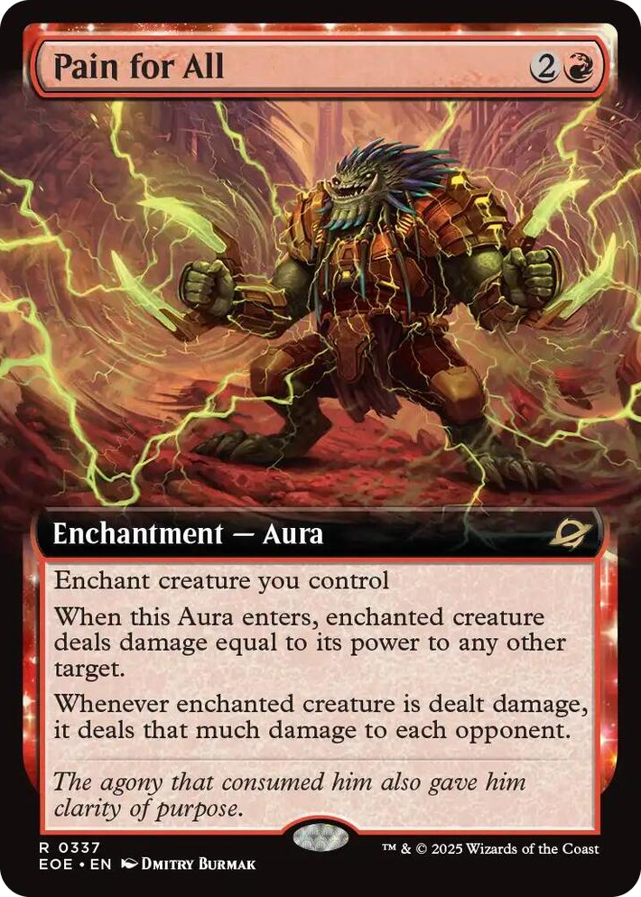 0337 Pain for All (Extended Art) R Edge of Eternities